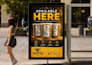do printable billboard, signage, shop front and yard sign